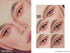 Eyelids N12 Overlay Version for Sims 4