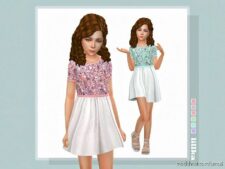 Josephine Dress for Sims 4