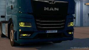 ETS2 MAN Part Mod: TGX 2020 Xenon Headlights (Image #2)