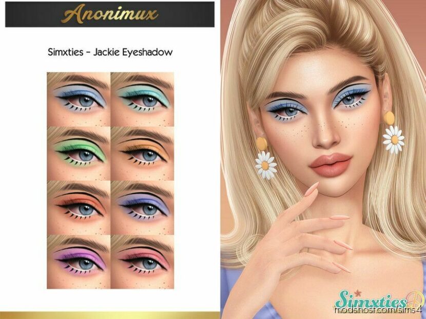 Simxties – Jackie Eyeshadow for Sims 4