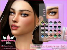 Annie’s Cloudy Fantasy Eyes • E05, Contact Lenses for Sims 4