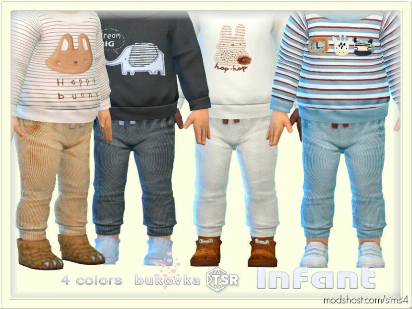 Pants Infant for Sims 4
