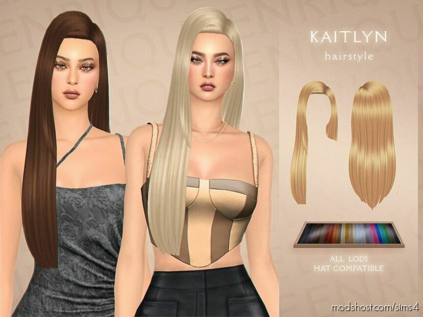Kaitlyn Hairstyle for Sims 4