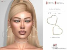 Lovefool (Earrings) for Sims 4