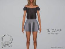 Sims 4 Adult Clothes Mod: Summer FUN Skirt (Image #2)