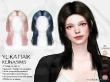 69 Yura Hair for Sims 4
