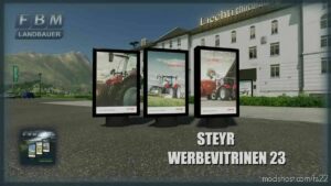 Steyr Advertising Showcases 23 for Farming Simulator 22