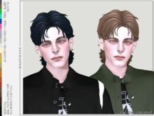 Gumiho Hair for Sims 4