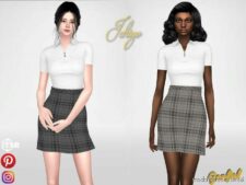 Ichiyo – Formal Outfit for Sims 4