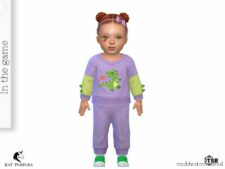 Sims 4 Female Clothes Mod: Roar TOP (Image #2)