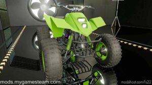 FS22 ATV Vehicle Mod: Sport ATV Bike (Image #4)