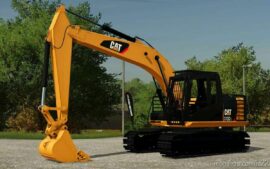 FS22 Caterpillar Forklift Mod: CAT 313D (Image #3)