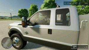 FS22 Ford Mod: F350 Bucket Truck (Image #11)