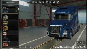 ETS2 Volvo Truck Mod: VNL 2018 By Soap98 1.47 (Image #2)