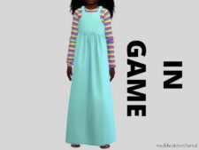 Sims 4 Female Clothes Mod: Nashly Dress (Image #2)