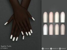 Apatite Nails for Sims 4