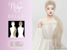 Belle Hair – NEW Mesh for Sims 4
