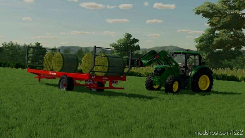 Demarest Flatbed Trailer for Farming Simulator 22