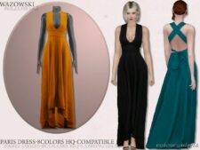 Paris Dress for Sims 4