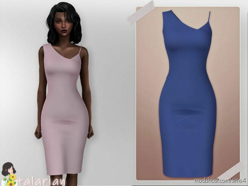 Adalyn Dress for Sims 4