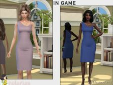 Sims 4 Adult Clothes Mod: Adalyn Dress (Image #2)