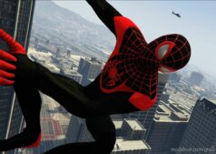 GTA 5 Player Mod: Miles Morales Deluxe Addon PED (Image #5)