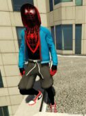 GTA 5 Player Mod: Miles Morales Deluxe Addon PED (Image #6)