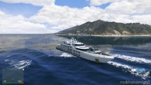 Driveable Super Yacht (Menyoo) for Grand Theft Auto V