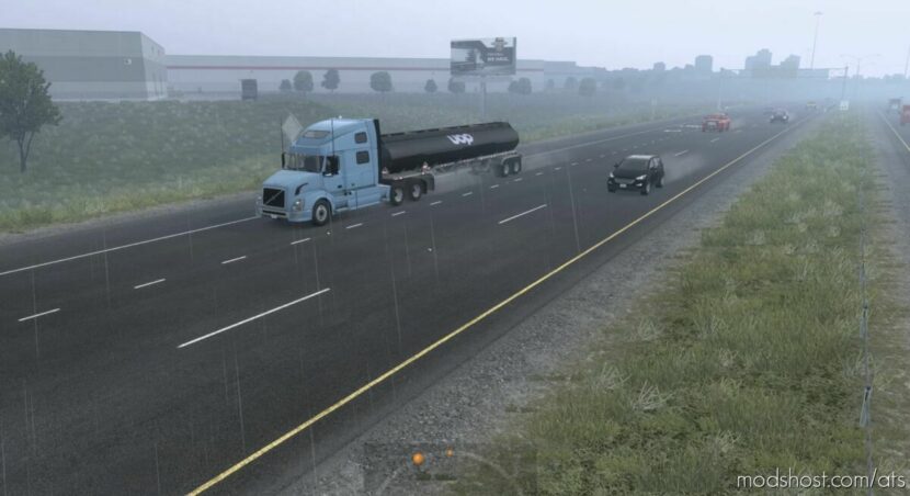 Better Raindrops V1.4 [1.47] for American Truck Simulator
