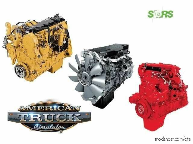 Default SCS Engine Sound Replacement Pack By Smrs [1.47] for American Truck Simulator