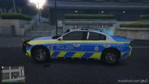 GTA 5 Dodge Vehicle Mod: Charger Polizei NRW Style ELS (Image #2)