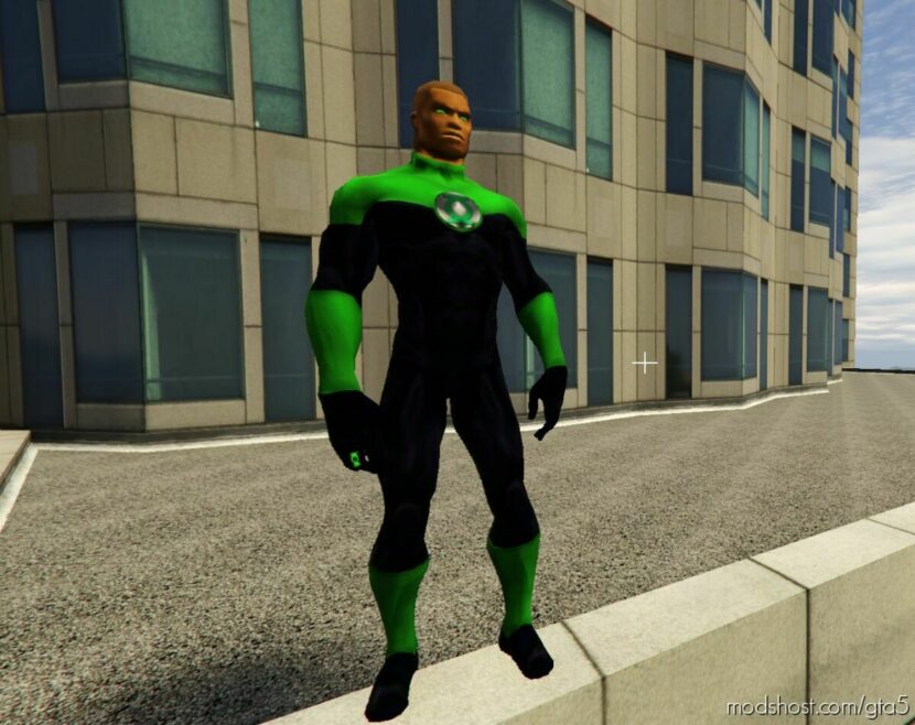 Green Lantern – J. Stweart [Addon PED] for Grand Theft Auto V