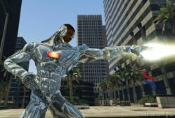 GTA 5 Player Mod: Cyborg Addon PED (Image #4)