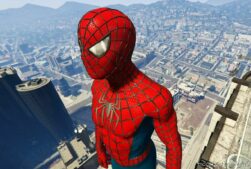 GTA 5 Player Mod: Spiderman Deluxe Addon PED (Image #2)