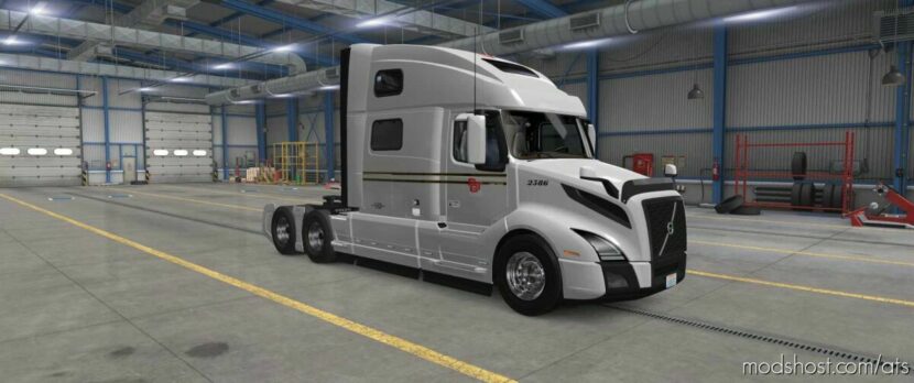 2018 Volvo 860 Skin [1.47] for American Truck Simulator