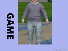 Olie Pants (Toddlers) for Sims 4