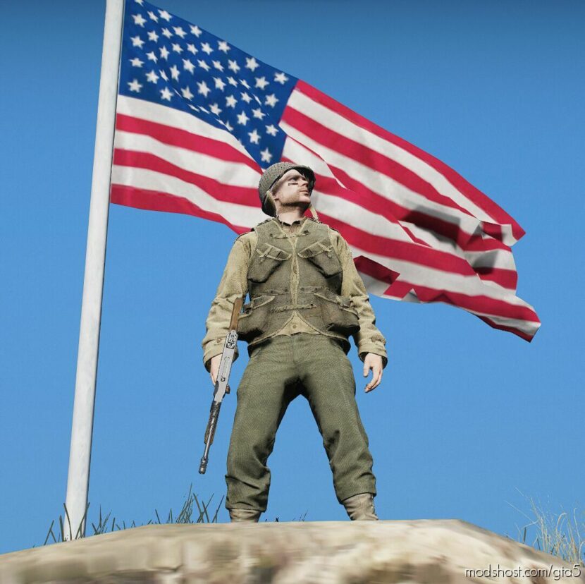 U.S 5TH Ranger Battalion WW2 [SP / Fivem Addon] V1.1 for Grand Theft Auto V