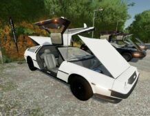 FS22 Vehicle Mod: DMC12 Delorean (Image #3)