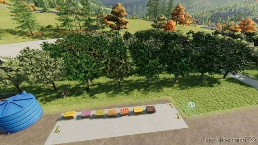 Fruit Orchard V2.1 for Farming Simulator 22