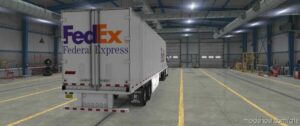 ATS Volvo Mod: 2018 VNL 300 Ruda REF 48 53 FIT Fedex Skin 1.47 (Image #2)