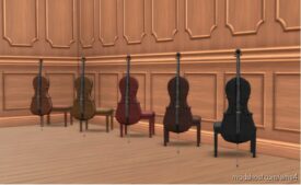 Sims 4 Mod: Cello Skill (Image #2)