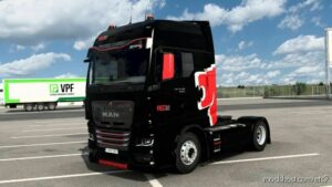 RED Lion 500 For MAN TGX 2020 [Skin] for Euro Truck Simulator 2
