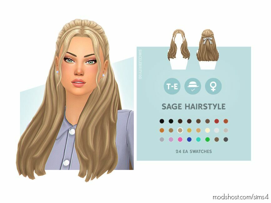 sims 4 custom content curly hair
