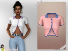 Valerie TOP for Sims 4