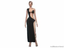 Babilonia Dress for Sims 4