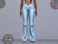 Sims 4 Teen Clothes Mod: SET 306 – Pants (Image #2)