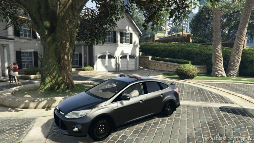 Ford Focus 3 Police for Grand Theft Auto V