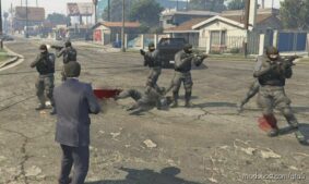 GTA 5 Script Mod: MY Swat Team V1.1 (Image #2)