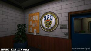 GTA 5 Map Mod: Raccoon Police Department – S.t.a.r.s Textures From Resident Evil 3 (Image #4)