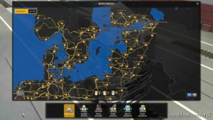 ETS2 Mod: World Map Background 1.47 (Image #2)